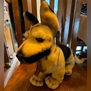 Vintage IKC 24K Polar Puff German Shepherd HTF! EUC!!